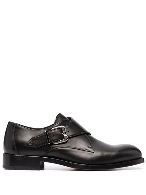 versace monk-strap leather shoes|Versace Monk Strap Leather Shoes .